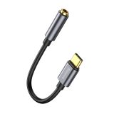 Baseus L54 mobile phone cable Black Grey USB C 3.5mm