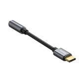 Baseus L54 mobile phone cable Black Grey USB C 3.5mm