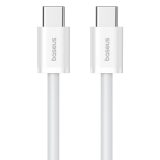 Baseus Superior USB C to USB C data cable 1 m 30 W White