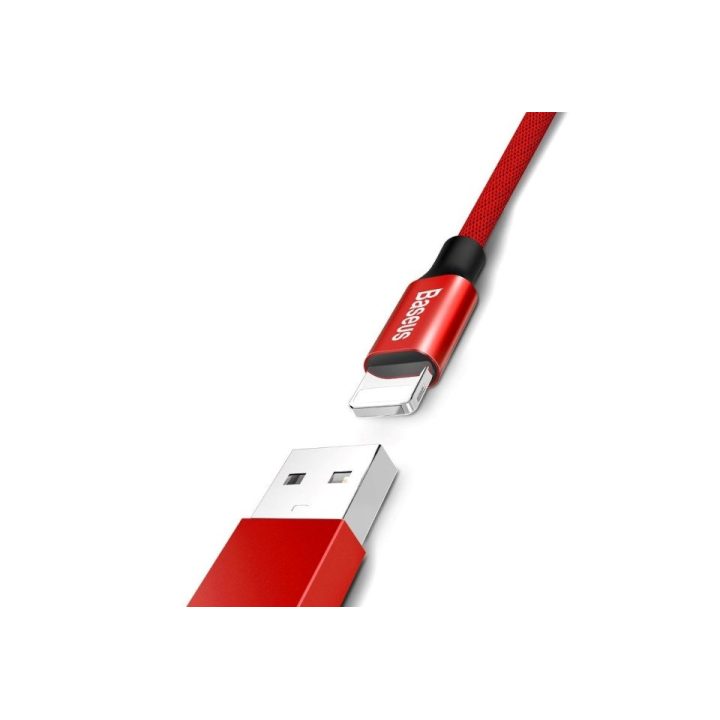 Cable Baseus Yiven Lightning - USB-A 180 cm (red)