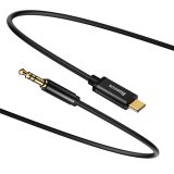 USB-C to 3.5mm mini jack audio cable Baseus Yiven 1.2m (black)