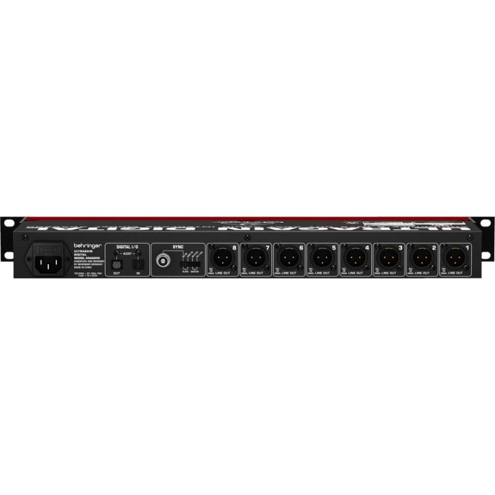 Behringer ADA8200 - 8 channel audio converter 10 - 24000 Hz