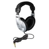 Behringer HPM1000 headphones/headset Wired Music Black Silver