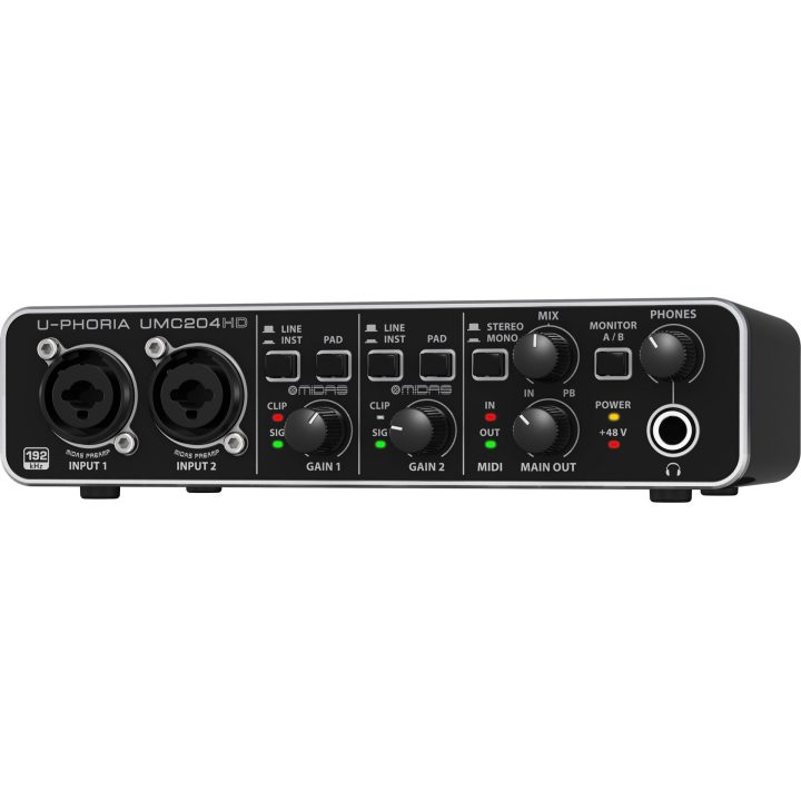 Behringer UMC204HD supplementary music equipment
