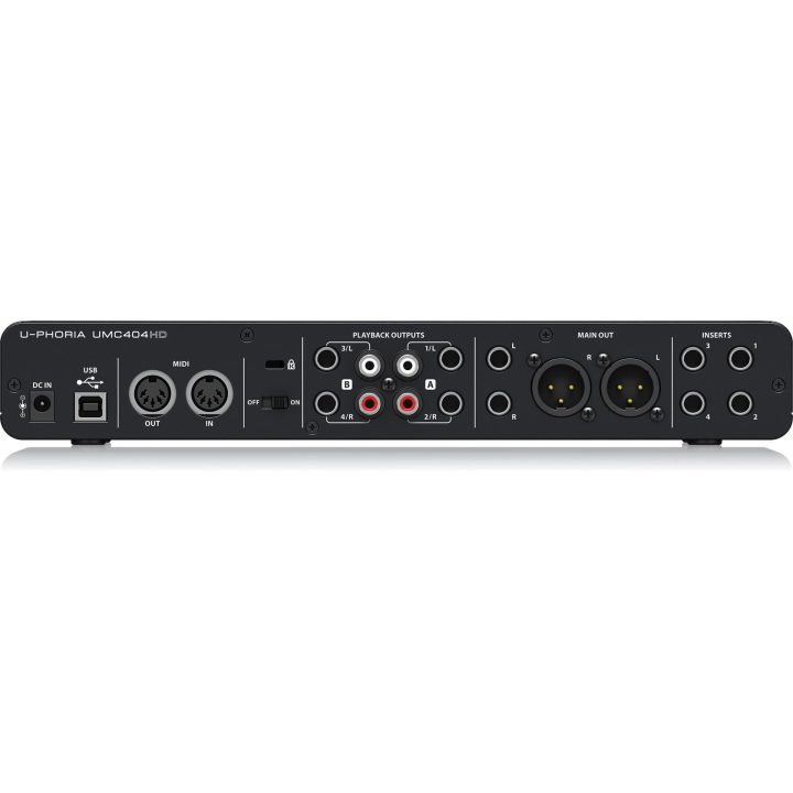 Behringer UMC404HD recording audio interface