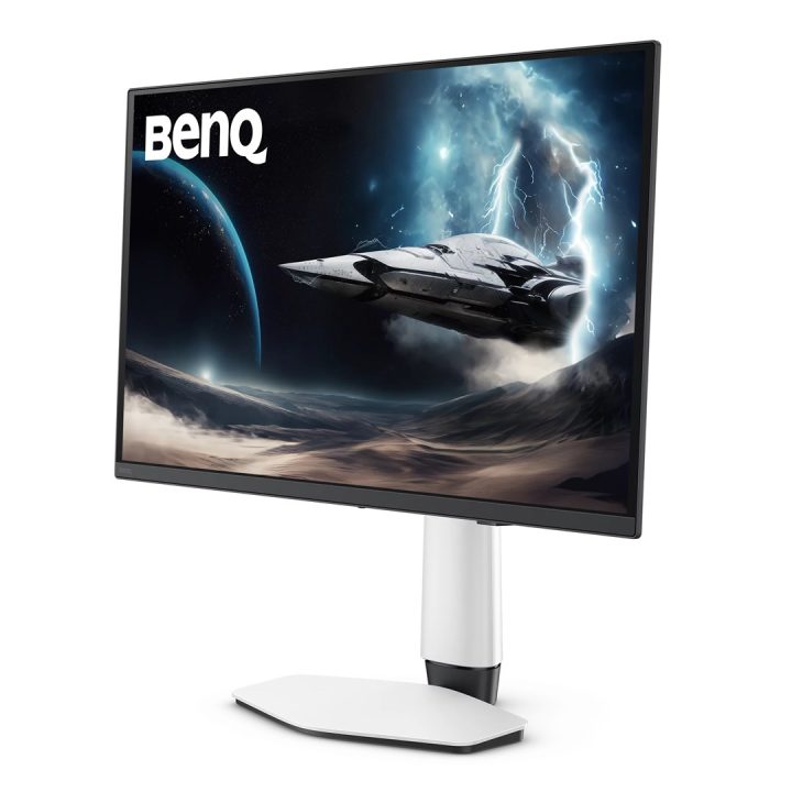BenQ EX271UZ computer monitor 67.3 cm (26.5 ) 3840 x 2160 pixels 4K Ultra HD OLED Black White