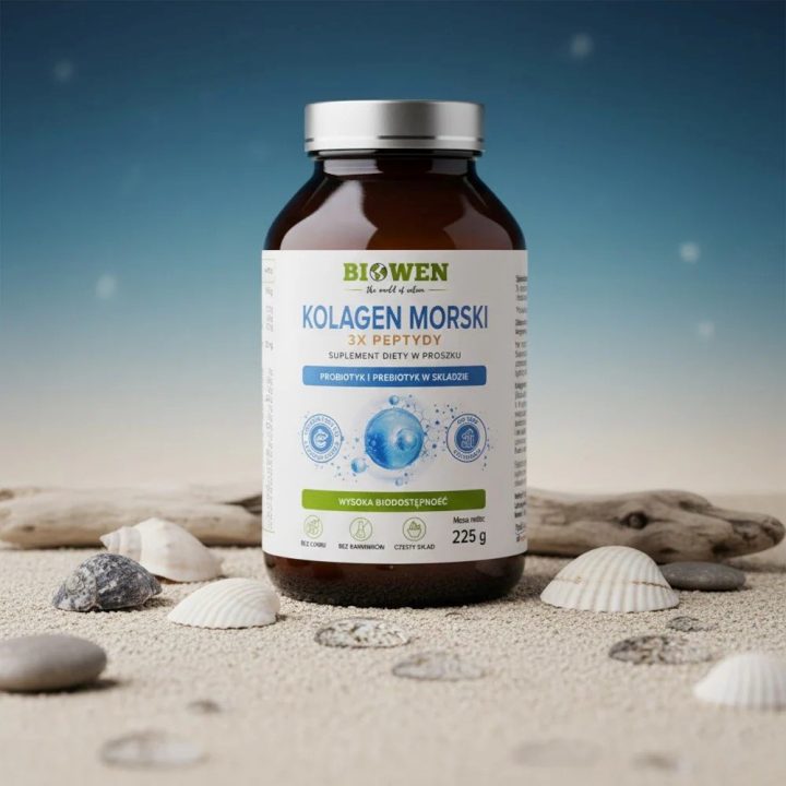 BIOWEN Marine Collagen 3x Peptides – food supplement for humans – 225g