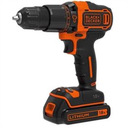 Black & Decker BDCHD18-QW drill Black Orange 1400 RPM