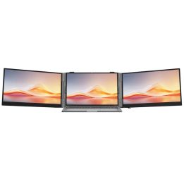 Blackview DCM6 Pro - 14 portable laptop screen extender with dual-monitor support and 2 USB-C ports