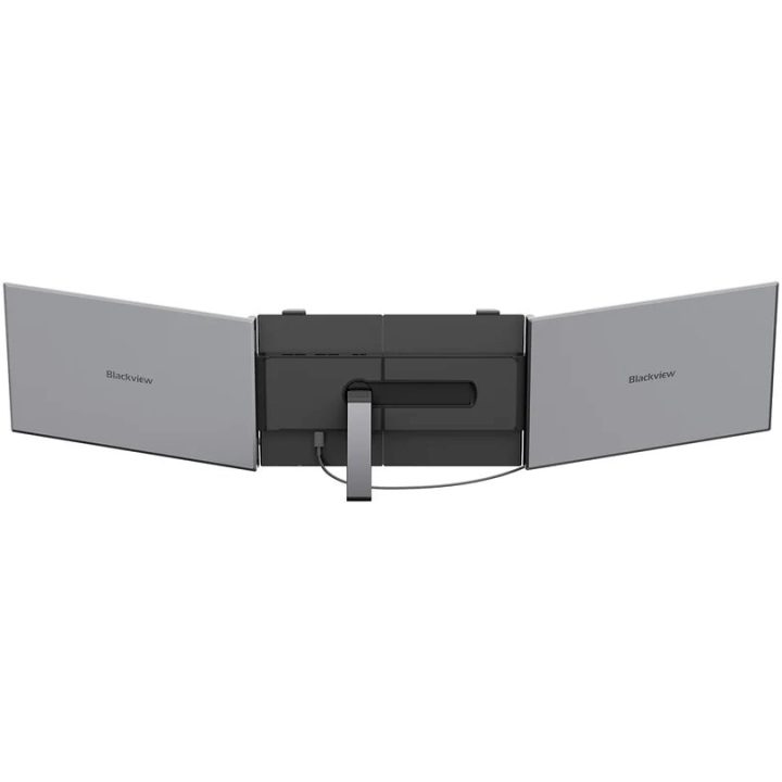 Blackview DCM6 Pro - 14 portable laptop screen extender with dual-monitor support and 2 USB-C ports