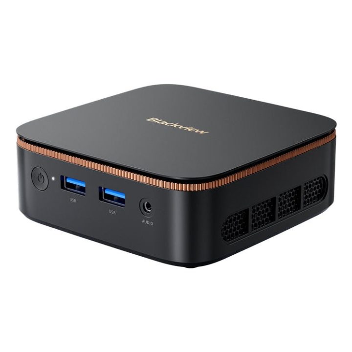 Blackview MP20 Mini PC with Ryzen 3 3300U 8GB RAM 256GB SSD Windows 11 Pro black
