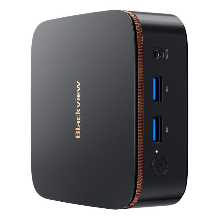Blackview MP20 Mini PC with Ryzen 3 3300U 8GB RAM 256GB SSD Windows 11 Pro black