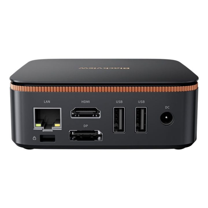 Blackview MP20 Mini PC with Ryzen 3 3300U 8GB RAM 256GB SSD Windows 11 Pro black