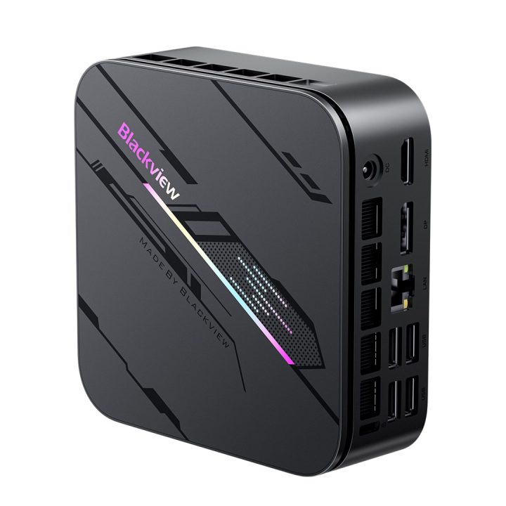 Mini PC Blackview MP100 Pro Ryzen 5 7430U 16GB SSD512 W11Pro grey