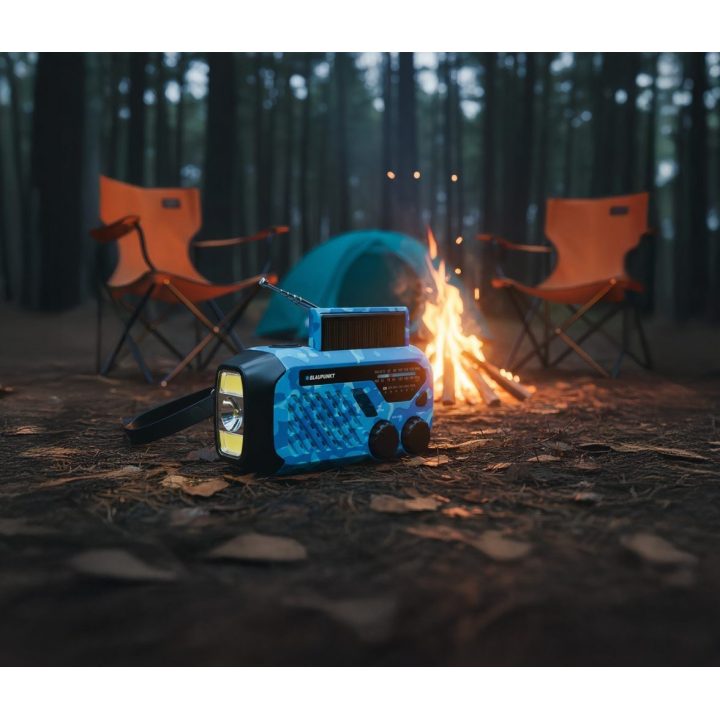 Alarm radio BLAUPUNKT ER10BC blue camo