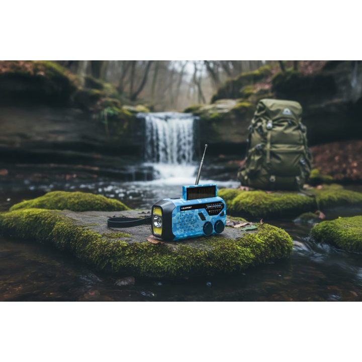 Alarm radio BLAUPUNKT ER10BC blue camo