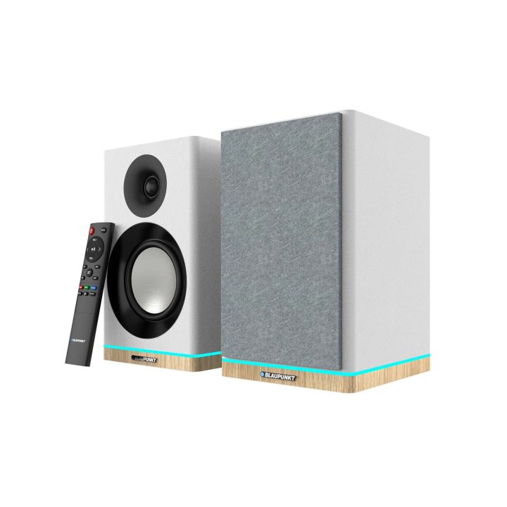 Blaupunkt BS60WH LED Bookshelf Speaker