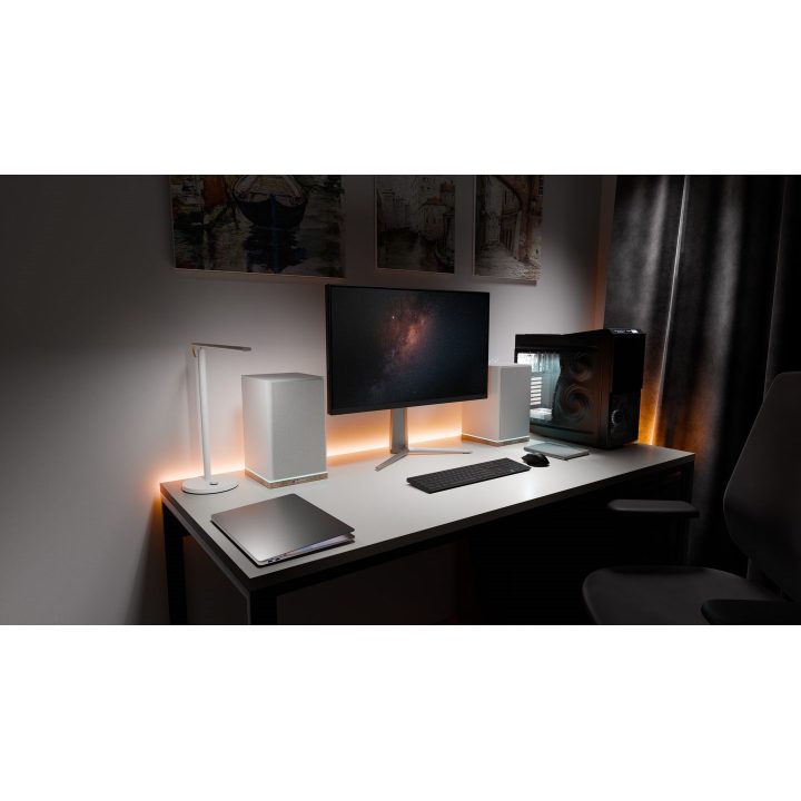 Blaupunkt BS60WH LED Bookshelf Speaker