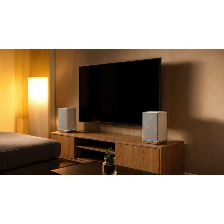 Blaupunkt BS60WH LED Bookshelf Speaker