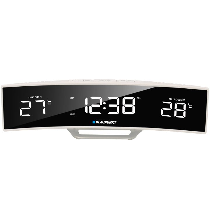 Blaupunkt CR12WH alarm clock Digital alarm clock Black White
