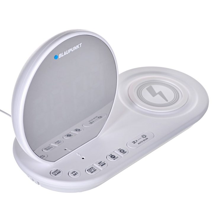 Blaupunkt CR85WH CHARGE Digital alarm clock White