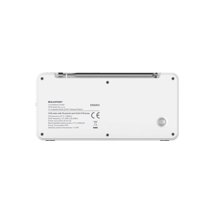 Blaupunkt DR6WH Portable radio White
