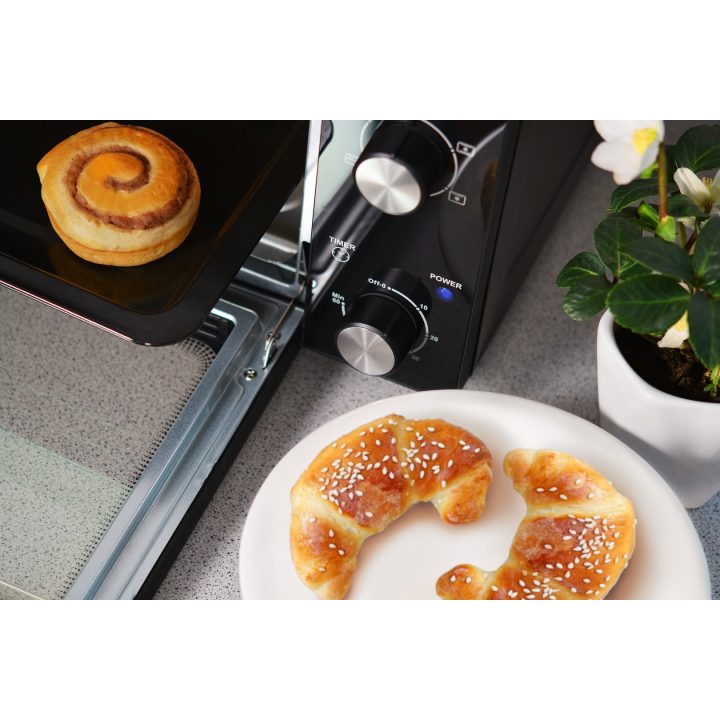 Blaupunkt EOM601 oven Black Stainless steel