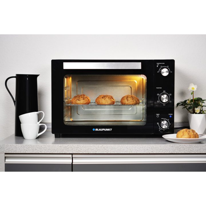 Blaupunkt EOM601 oven Black Stainless steel