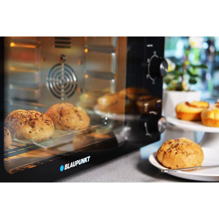Blaupunkt EOM601 oven Black Stainless steel