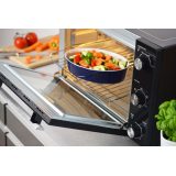 Blaupunkt EOM601 oven Black Stainless steel