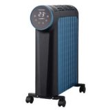 Blaupunkt HOR811 electric space heater Indoor Black Blue 2500 W Oil electric space heater