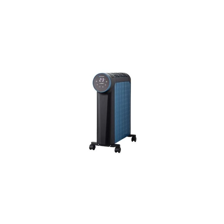 Blaupunkt HOR811 electric space heater Indoor Black Blue 2500 W Oil electric space heater