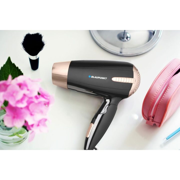 Blaupunkt Hairdryer HDD301BK 1200W black-gold