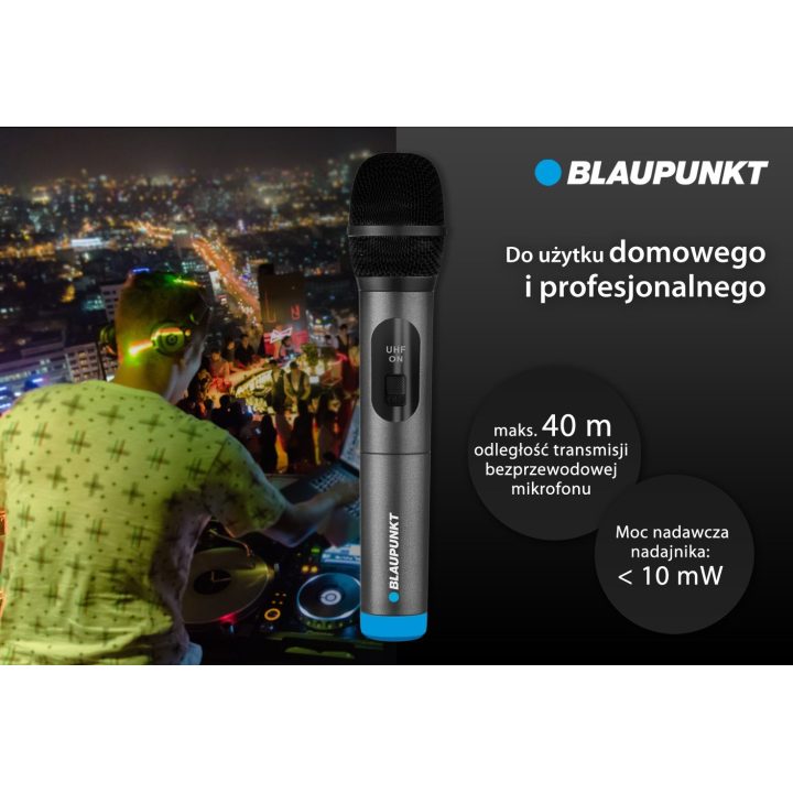 Blaupunkt UHF WM40U Wireless Microphone