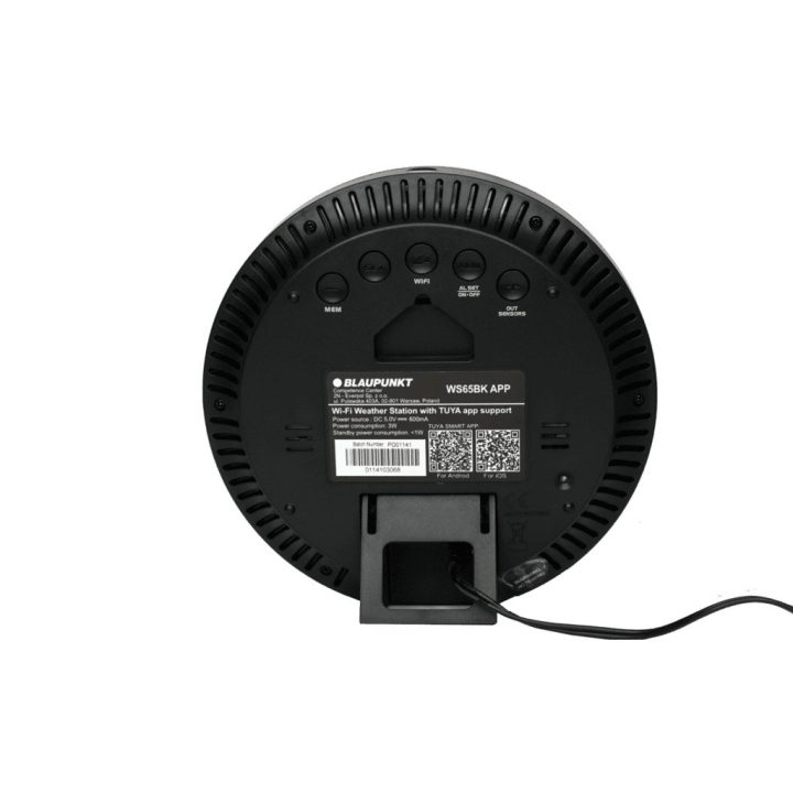 Blaupunkt WS65BK APP weather station black