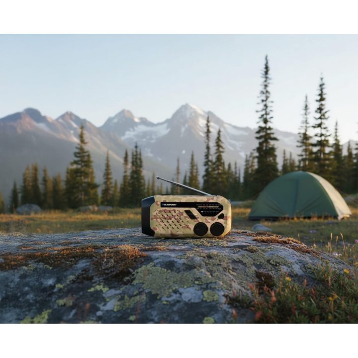 Emergency alarm radio BLAUPUNKT ER10DC desert camo