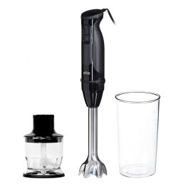 Braun MultiQuick 3 MQ30201M 0.6 L Immersion blender 900 W Black Satin steel