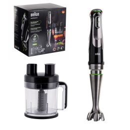 Braun MultiQuick 9 MQ 9195XLI 2 L Immersion blender 1200 W Black Stainless steel