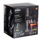 Braun MultiQuick 9 MQ 9195XLI 2 L Immersion blender 1200 W Black Stainless steel