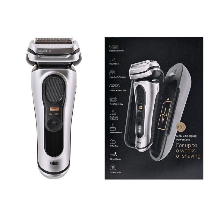 Braun Series 9 Pro 9577cc Foil shaver Silver