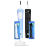 Oral-B Vitality Pro Duo Adult Rotating-oscillating toothbrush Black Blue White