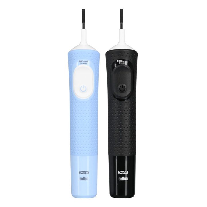 Oral-B Vitality Pro Duo Adult Rotating-oscillating toothbrush Black Blue White