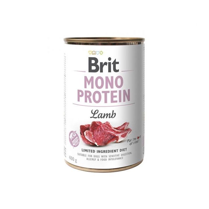 BRIT MONO PROTEIN Wet dog food Lamb 400 g