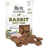 BRIT Meat Jerky Coins Rabbit - dog treat - 80g