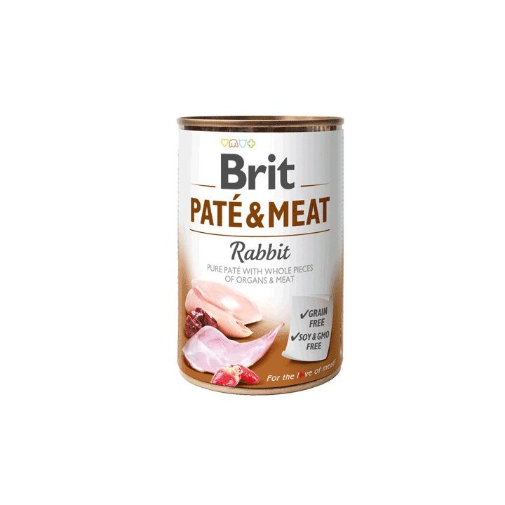 BRIT Paté & Meat with rabbit - 400g