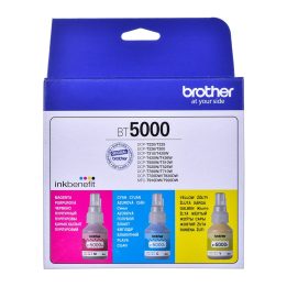 Brother BT5000CLVAL ink cartridge 3 pc(s) Compatible Cyan Magenta Yellow