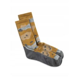 BUFF Merino Lightweight Crew Sock LWC2 Umber Socks Yellow L