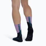BUFF Merino MW Crew Socks MWC1 Socks Black - Purple L