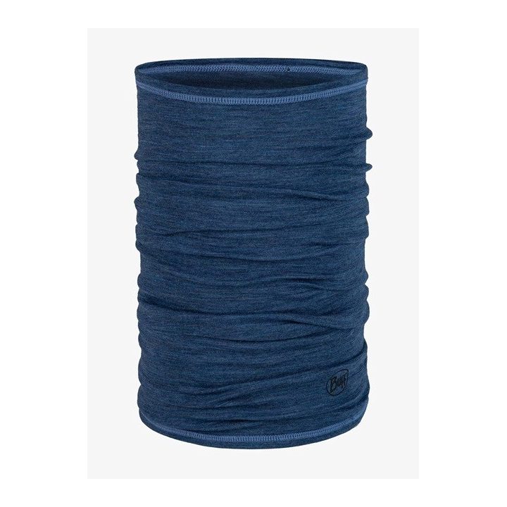 Buff Lightweight Merino Wool Multifunctional scarf Blue