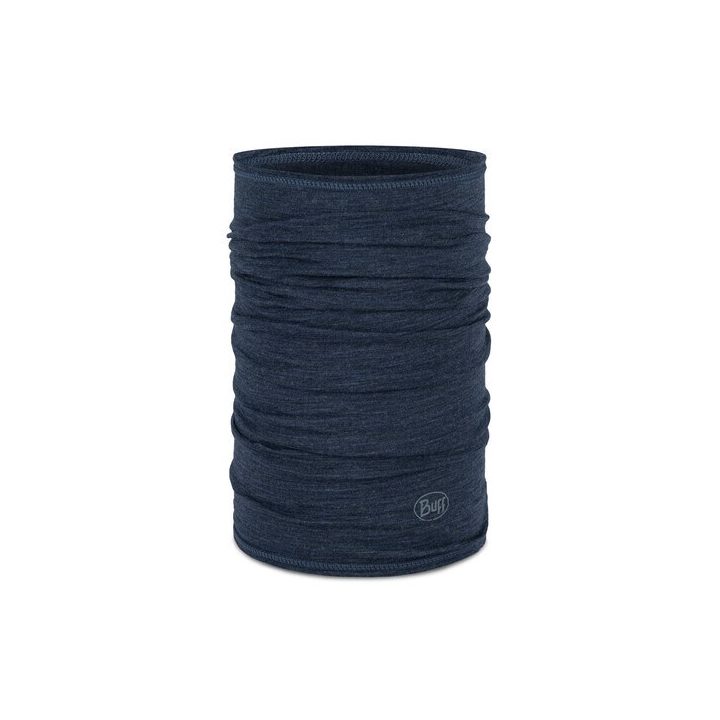 Buff Lightweight Merino Wool Multifunctional scarf Blue